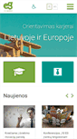 Mobile Screenshot of euroguidance.lt